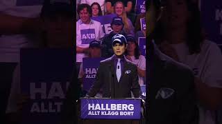 ALLT KLÄGG SKA BORT  HALLSBERG svenskanyheter akb klägget MessiahHallberg [upl. by Nabal]