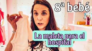 Vlog 8º embarazo Cómo preparo la maleta del hospital para el parto [upl. by Suciram]