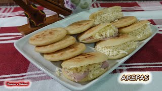 AREPAS CRIOLLAS y Deliciosas Receta paso a paso [upl. by Skill]