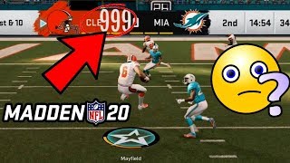 How Many Points Can You Score in a Madden 20 Game [upl. by Aubine]