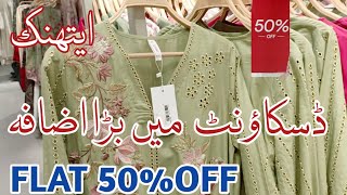 Ethnic Big Sale today Flat 50 Off  ethnic summer sale 2024 [upl. by Arvy]