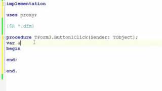 Delphi Labs DataSnap XE  Server Methods Lifecycle Part 12 [upl. by Sihunn]