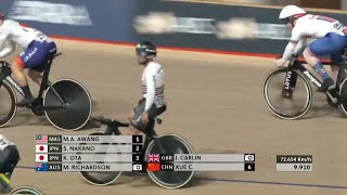 AZIZULHASNI AWANG MALAYSIA Menang Emas Di Adelaide  Piala NegaraNegara UCI 2024 [upl. by Shaina720]