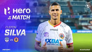 Hero of the Match  Cleiton Silva  Bengaluru FC 01 East Bengal FC  MW 6 Hero ISL 202223 [upl. by Wiburg]