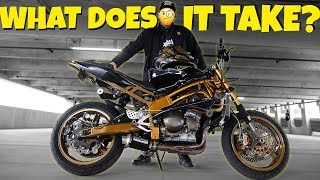 Stunt Tips How A Motorcycle Becomes A Stunt Bike [upl. by Aldos]