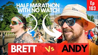 Running Naked At The Leamington Half Marathon 2023  Andy vs Brett [upl. by Artaed]