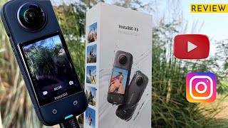 The Best 360 Action Camera for Vloggers Youtubers amp Instagram influencers  INSTA360 Camera REVIEW [upl. by Devinne]