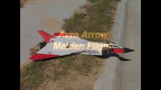 Avro Arrow Maiden Flight [upl. by Egnalos]