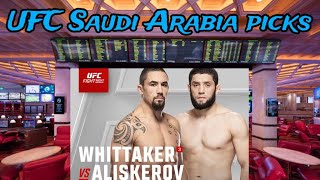 Beefy Bets  UFC Fight Night Whittaker vs Aliskerov [upl. by Akimehs]