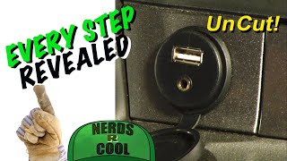 How to Add AUX Plus USB JACK Car Stereo Hack  NO SOLDERING  Uncut [upl. by Ruberta]