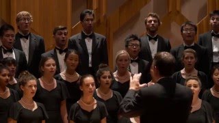 USC Thornton Concert Choir quotPater Nosterquot by Alberto Grau [upl. by Frasch]