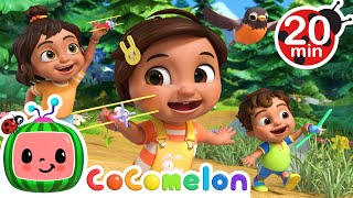 Flying Song  Twinkle Twinkle Little Star and More CoComelon Nursery Rhymes amp Kids Songs [upl. by Llemhar]