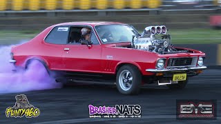 UNLESH  510 CUBE 1471 BLOWN LJ TORANA AT BRASHERNATS 2022 [upl. by Ilagam]