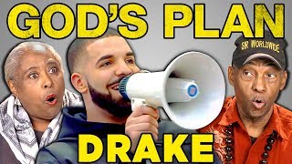 ELDERS REACT TO DRAKE  GODS PLAN [upl. by Gold]