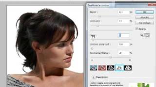 Photoshop CS3  Améliorer le contour [upl. by Marwin788]