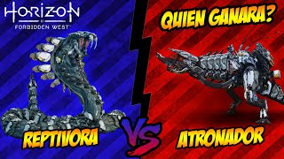 HORIZON FORBIDDEN WEST LUCHA EPICA REPTIVORA VS ATRONADOR [upl. by Avie198]