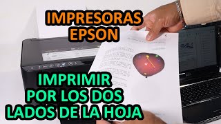 Imprimir a doble cara manual🖨️Impresoras Epson L3110 L3210 L3150 L3250 L210 L355 L575 XP2101 [upl. by Atsylak]