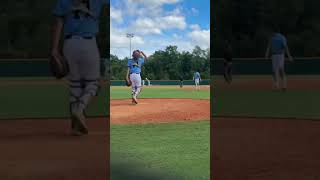 Base clearing double in gap you youtubeshorts baseball [upl. by Ulrica803]