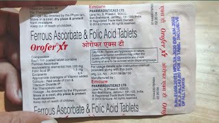 Orofer XT tablet review in hindi  Iron Tablets [upl. by Sweatt]