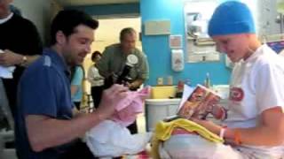 Patrick Dempsey visits Addison Sewell in hospital [upl. by Sanderson]