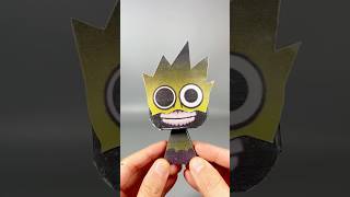 Funny blindbox papercraft blindbox sprunki shortsdiy [upl. by Haldis854]