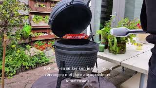 Geglaceerde kiprollade recept van de kamado  Ook binnen het lage koolhydraten en ketogeen dieet [upl. by Leigha457]