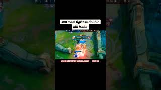 Triple kill sun gameplay mobilelegends everyone trendingshorts shortvideo mlbb youtubeshorts [upl. by Ayna817]