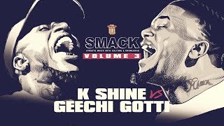 KSHINE VS GEECHI GOTTI RAP BATTLE  BONUS FOOTAGE  URLTV [upl. by Leler]