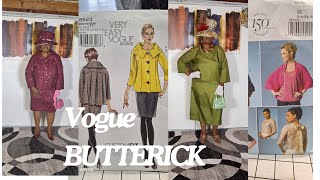 VOGUE and BUTTERICK PATTERNS for the Curvy Woman  soshirleylike Fashion 2024 💕 [upl. by Nitsir740]