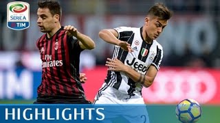 Milan  Juventus 10  Highlights  Giornata 9  Serie A TIM 201617 [upl. by Ahsinav674]