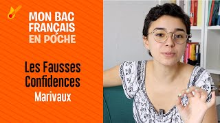 Mon bac français en poche  Les fausses Confidences de Marivaux [upl. by Ariik]