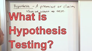 Intro to Hypothesis Testing in Statistics  Hypothesis Testing Statistics Problems amp Examples [upl. by Florine]