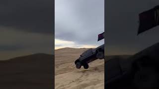 Flying Tacoma Pismo Beach offroad offroading tacoma fly longtravel shorts [upl. by Intruok422]