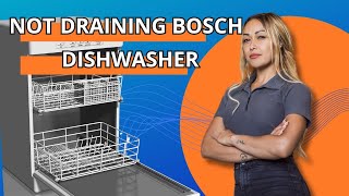 Dishwasher Not Draining Bosch [upl. by Renrag713]