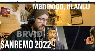 METALHEAD REACTS Mahmood BLANCO  Brividi Sanremo 2022 [upl. by Theodor889]