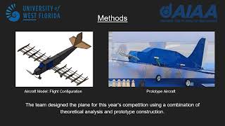 University of West Florida AIAA DesignBuildFly 20232024 Symposium Submission [upl. by Bega]