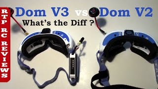 RC Reviews Fat Shark Dominator V3 vs Dominator V2 Whats the difference [upl. by Aneelehs635]