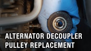 Alternator Decoupler Pulley Replacement [upl. by Denni369]