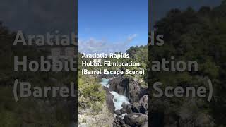 Aratiatia Rapids New Zealand Hobbit Film Location Dwarfs Barrel Escape Scenenewzealandtravel [upl. by Calley]