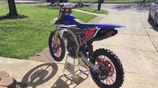 2015 YZ250F FMF Factory 41 RCT Exhaust [upl. by Capp]