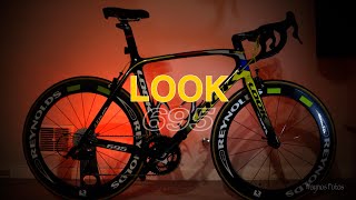 LOOK 695 Look bikes new bike day and the proprietary features fitted [upl. by Rednijar]