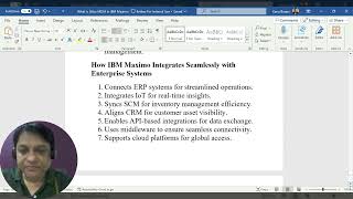 IBM Maximo Centralized System  Integration  Regulatory Compliance [upl. by Ogden76]