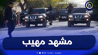 مشهد مهيب خلال استعراضات الاحتفال بذكرى 1 نوفمبر بوسط ولاية باتنة وتصفيقات الحضور بولاية باتنة [upl. by Namso]