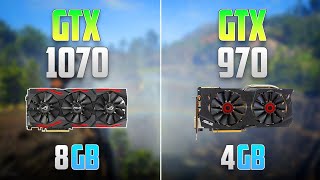 GTX 1070 vs GTX 970  How BIG is the Difference [upl. by Uticas436]