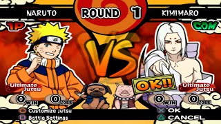 Naruto Clássico VS Kimimaro INSANE  Naruto Shippuden Ultimate Ninja 4 [upl. by Atlanta]