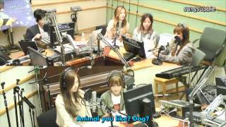 ENG SUBApink Chorong calling BTOB Changsub [upl. by Airekahs]