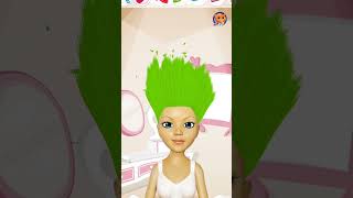 Hair cutting part 71 hairstyle funny comedy hair haircut amairagurjar trending haircomedy [upl. by Kcireddor]