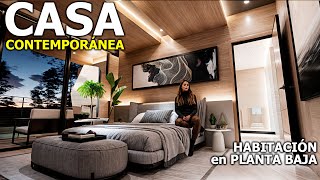 HERMOSA CASA MODERNA con HABITACION en PLANTA BAJA [upl. by Lienad695]