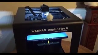 New Wanhao Duplicator 6 Test [upl. by Robenia793]