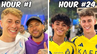 I Met Neymar and Ronaldo Jr in 24 Hours [upl. by Egwin]